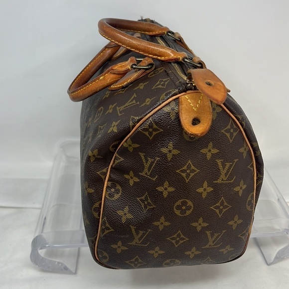 Louis Vuitton 30 Speedy Satchel - Picture 3 of 14
